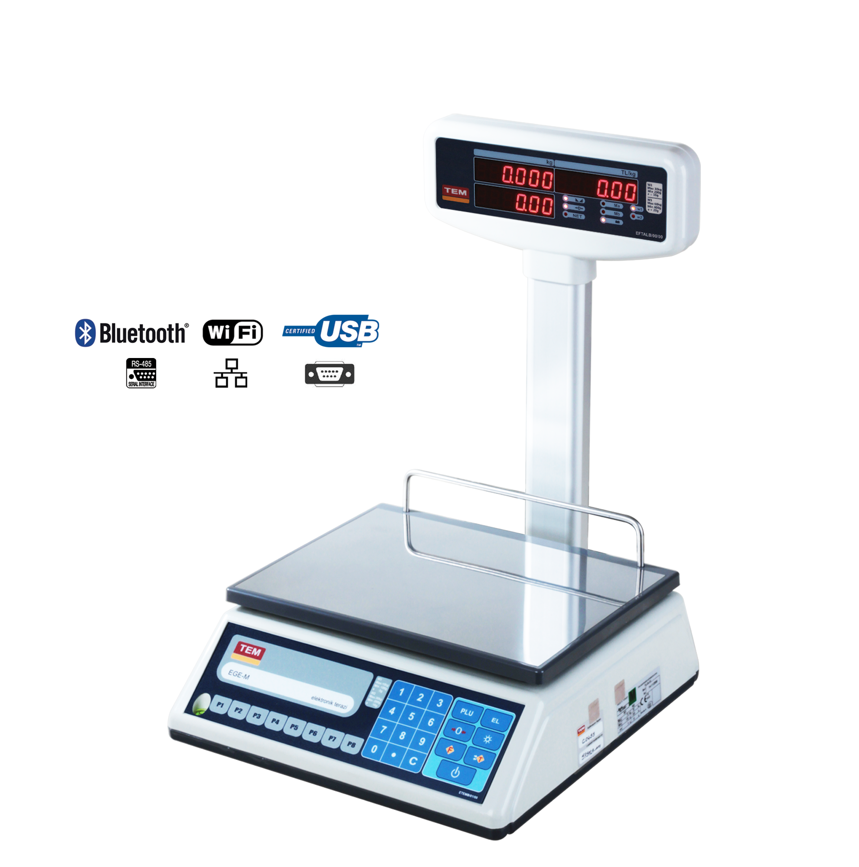 TEM 30 KG MARKET TERAZİSİ